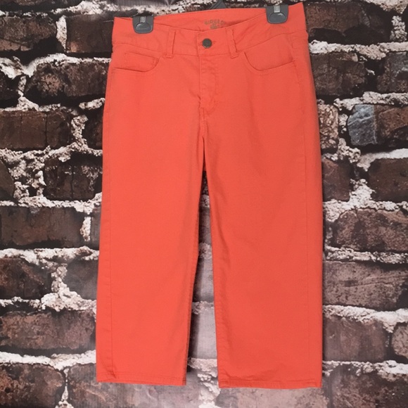 Lee Pants - Lee Easy Riders Capris Denim Pants Rhinestones 8